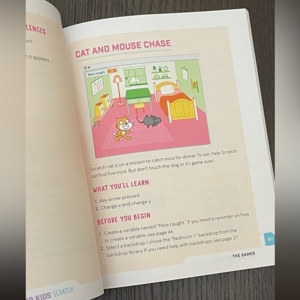 Coding For Kids Scratch Book - Picture 5 of 6